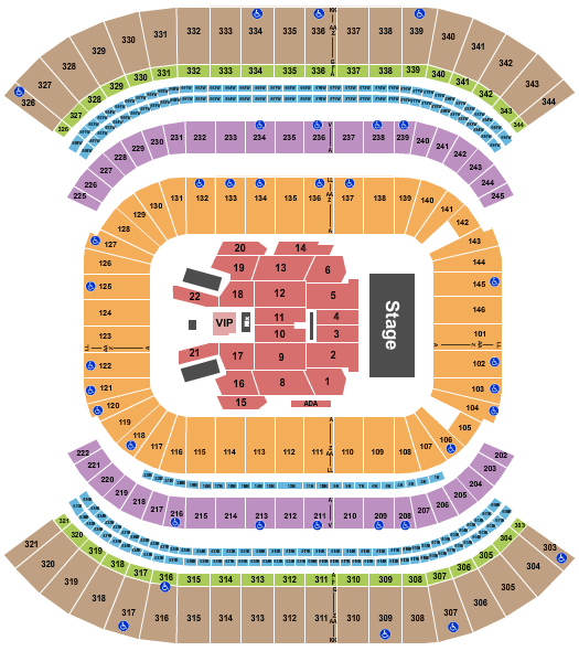 Nissan Stadium Kelsea Ballerini Seating Chart